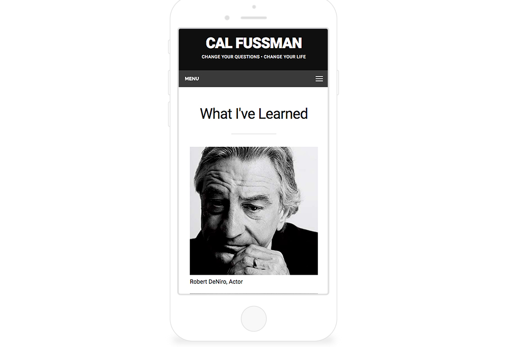 Mobile What I've Learned Page